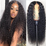 Deep Curly Front Bob wig Lace 4X4 Front Human Hair Wigs Brazilian Curly Natural Wig  Curly Short Bob Lace Front Human Hair Wig