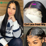 HD Lace Wig Lace Front Human Hair Wigs For Women  360 13X4 13X6 Transparent Lace Front Wig 30 inch 4X4 Closure Wig