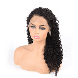 Deep Wave Wig Closure 4x4 13X4 Lace Closure Wig Human Hair Wig Remy 30inch Brazilian Wigs For Black Women Deep Wave Closure Wig