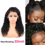 Deep Wave Wig Closure 4x4 13X4 Lace Closure Wig Human Hair Wig Remy 30inch Brazilian Wigs For Black Women Deep Wave Closure Wig