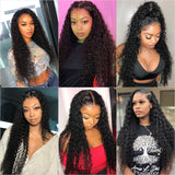 30inch Curly Human Hair Wig Lace Front Wigs Brazilian Kinky Curly Closure Wig 13x4 Lace Human Hair Wigs