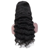 Loose Deep Wave Lace Front Wig For Black Women 180% 4x4 Lace Closure Wig  Human Hair Wigs Brazilian Transparent Lace Wigs