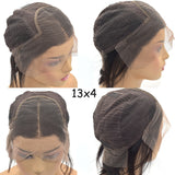 Kinky Straight Wig Bob Lace Front Wigs Short Bob Wig 13x4 Lace Front Human Hair Wigs Preplucked Lace Wig 150% Density