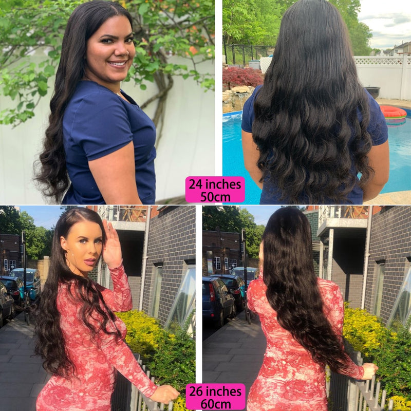 Free Shipping U Part Wig Human Hair 180 Density Glueless Human Hair Wigs 10A Brazilian Virgin Hair Body Wave Can Be Permed & Dye