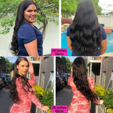 Free Shipping U Part Wig Human Hair 180 Density Glueless Human Hair Wigs 10A Brazilian Virgin Hair Body Wave Can Be Permed & Dye