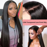 HD Lace Wig Lace Front Human Hair Wigs For Women  360 13X4 13X6 Transparent Lace Front Wig 30 inch 4X4 Closure Wig