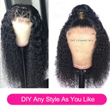 Deep Curly Front Bob wig Lace 4X4 Front Human Hair Wigs Brazilian Curly Natural Wig  Curly Short Bob Lace Front Human Hair Wig