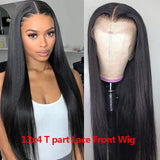 13x4 Lace Front Human Hair Wigs Brazilian Straight Brown Blonde Red PrePlucked Lace Front Wig Remy Hair Wig For Black Women