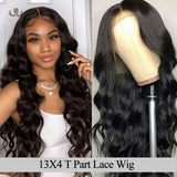 13x4 Lace Front Human Hair Wigs 99J/Burgundy RedWine Pre Plucked Body Wave Lace Wigs 150% Density Brazilian Remy Hair Wig