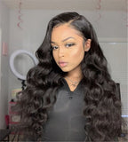 Loose Wave Wig Lace Front Human Hair Wigs Brazilian Human Hair Wigs Remy 360 Lace Frontal Wig Pre-Plucked Closure Wig for Women